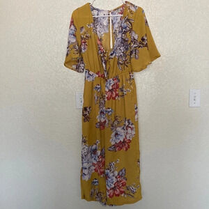 Super Cute Floral Jumpsuit